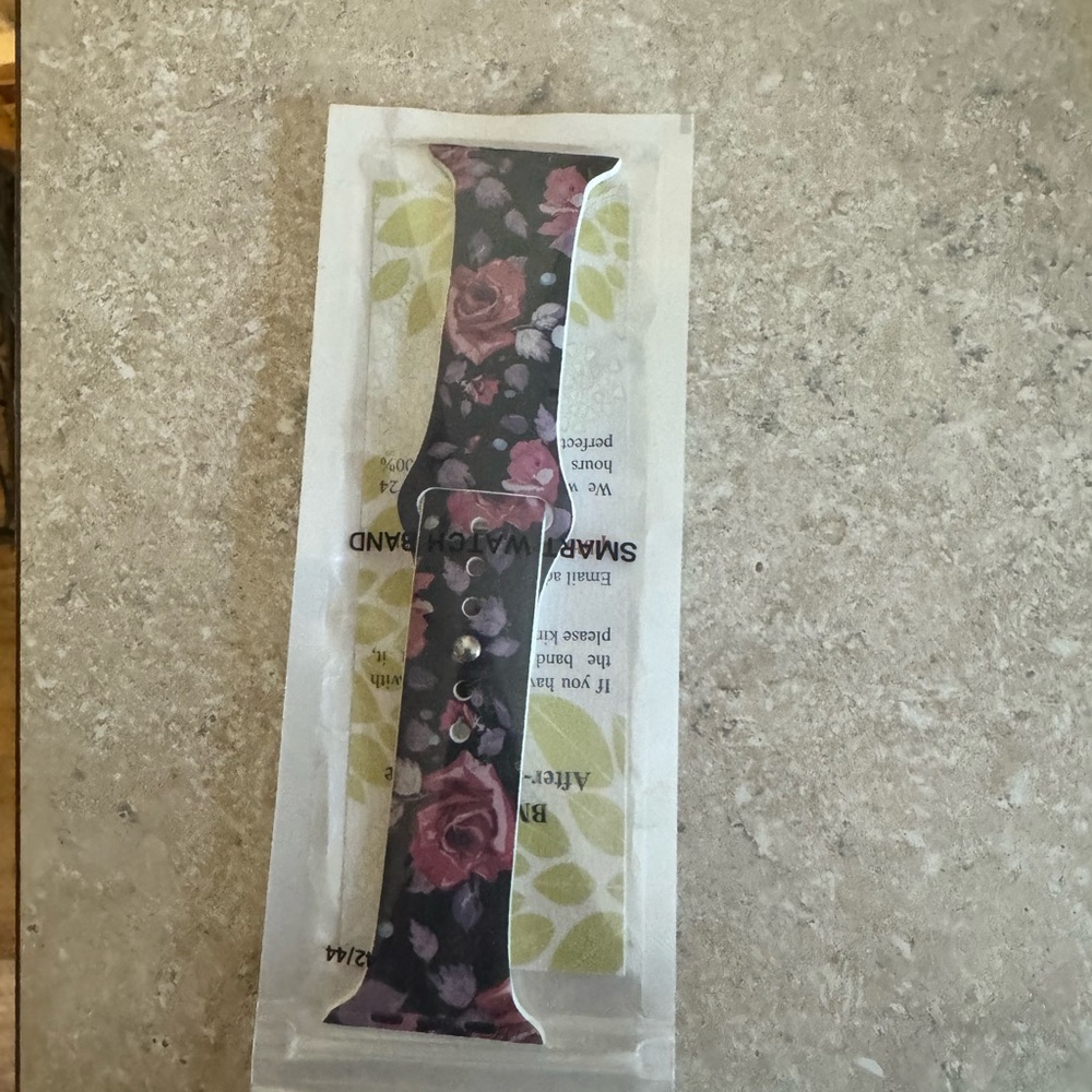 Floral apple Watch Band